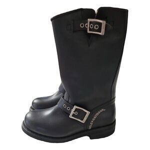 Leather Harley Davidson Boots